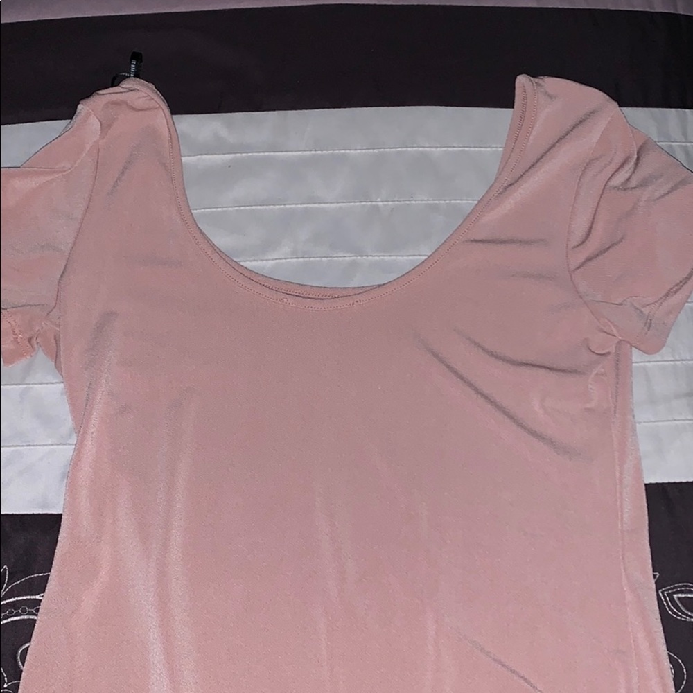 Forever21 pink bodysuit